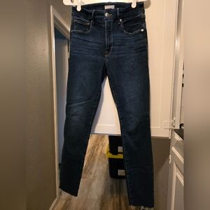 Good American Dark Indigo Skinny Jeans